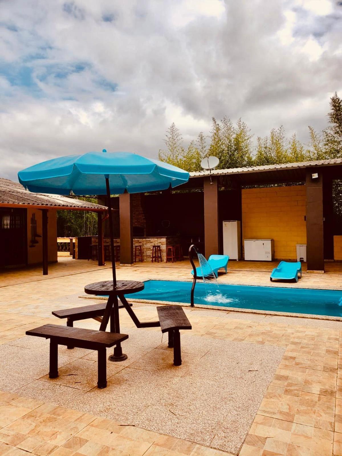 Chacara Charmosa Com Piscina, Campo De Futebol Guaratinguetá Exterior foto