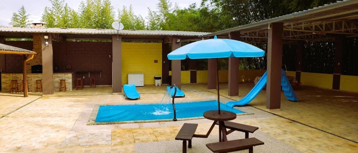 Chacara Charmosa Com Piscina, Campo De Futebol Guaratinguetá Exterior foto